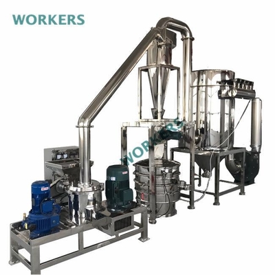 amoladora comercial extrafina Hammer Mill Pulverizer de la especia de la máquina de pulir 46kW