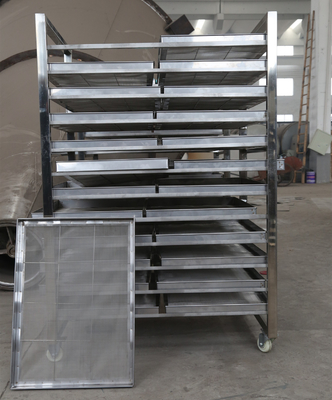 Flor automática de Tray Dryer Pumpkin Seed Hemp de la circulación del aire caliente