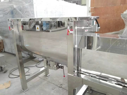 mezclador de acero inoxidable de la cinta 22kw multifuncional para el líquido químico del polvo