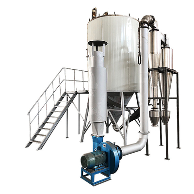 equipo de acero inoxidable centrífugo del secado por aspersión del secador de espray de la solución de la proteína 25kg/H