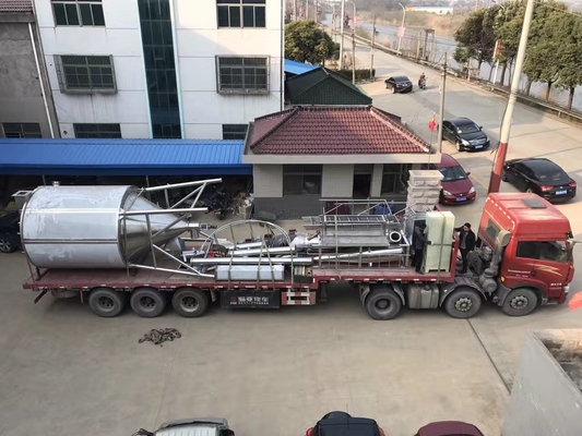 Secador de espray centrífugo de la velocidad de la capacidad grande para la proteína de la leche