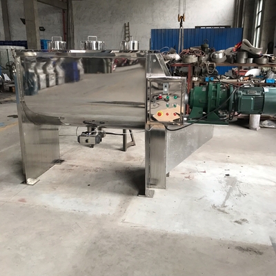 mezcladora del mezclador 3200kg del tornillo de la cinta espiral industrial horizontal de la cuchilla
