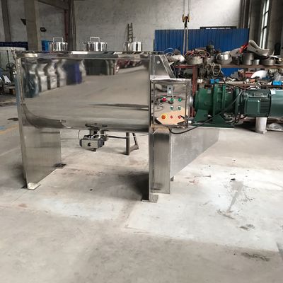 máquina química de la licuadora de la cinta de la paleta del doble 42rpm del mezclador de la cápsula horizontal de la medicina