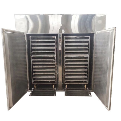 Máquina industrial caliente química del deshidratador de la fruta de Tray Dryer 304SS del aire 9-15KW
