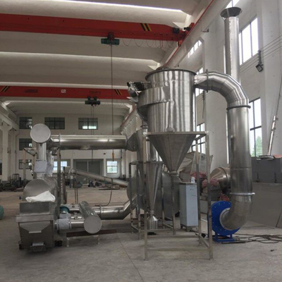 El secador de la cama de líquido del Vibro de WKS cubre con cinc una máquina más seca de la pelotilla del polipropileno del heptahidrato del sulfato