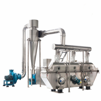Máquina vibratoria de Lotus Root Powder Yeast Dryer del secador en lecho fluidificado de la medicina herbaria