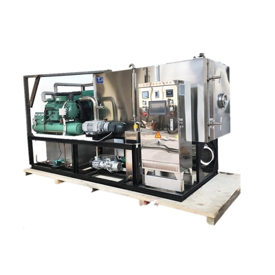 El animal doméstico de Cat Food Vacuum Freeze Dryer del perro de la pantalla táctil del PLC trata el liofilizador