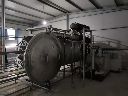 Secador 9.6kg/H del vacío de la microonda de WKS al deshidratador de la transformación de los alimentos 12kg/H