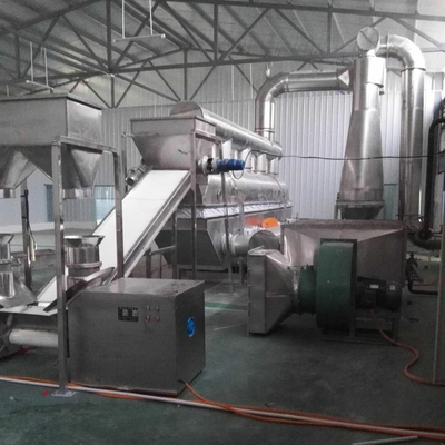 150-180kg/H secadora en lecho fluidificado del fertilizante de la secadora 2.2*2KW