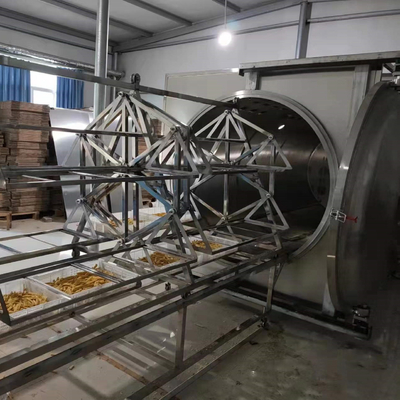 secador Tray Drying Oven industrial del vacío de la microonda de la fruta tropical 2450MHz
