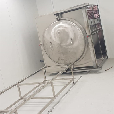 Secador 9.6kg/H del vacío de la microonda de WKS al deshidratador de la transformación de los alimentos 12kg/H