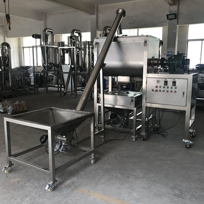 Mezclador de Masala del canal del polvo de la especia del mezclador de la licuadora industrial horizontal de la cinta