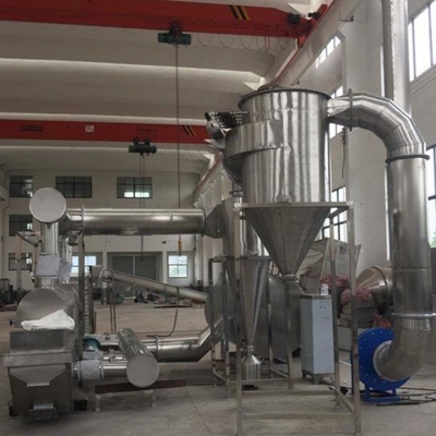 Máquina vibratoria de Lotus Root Powder Yeast Dryer del secador en lecho fluidificado de la medicina herbaria