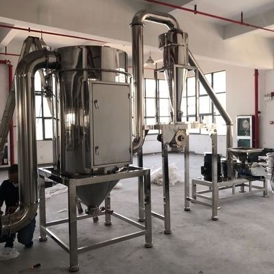 Pulverizador farmacéutico de acero inoxidable 304 de la máquina de pulir del molino de martillo de las sustancias químicas