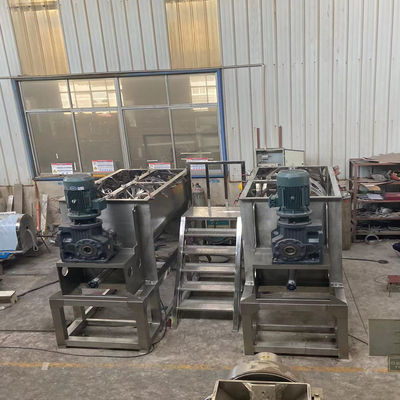 Anuncio publicitario vegetal secado del mezclador de la cinta de la harina del CE 1000L para Sugar Flour