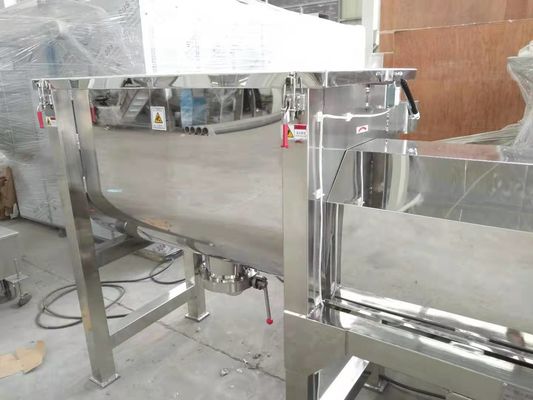 mezclador de acero inoxidable de la cinta 22kw multifuncional para el líquido químico del polvo