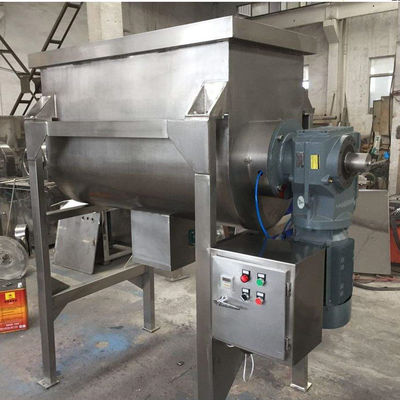 mezclador de acero inoxidable de la cinta 22kw multifuncional para el líquido químico del polvo
