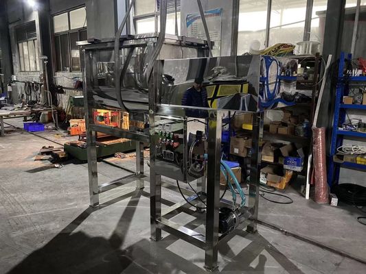 Procesamiento de alimentos 100L a 10000L Mezclador de cinta horizontal de doble cinta para polvo seco Mezclador de cinta para polvo líquido industrial