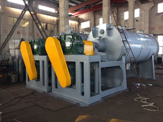 Secador de rastrillo al vacío industrial de 7,5 kW, secado de alta eficiencia para materiales sensibles