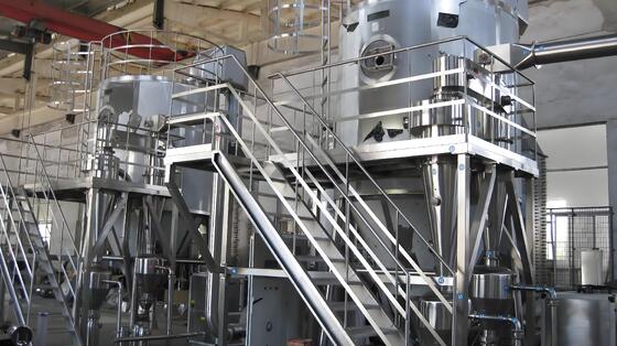 Secador por atomización industrial multifuncional higiénico LPG-50 de alta eficiencia de trabajo