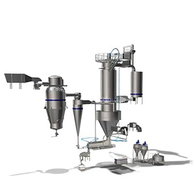 Secador de espray de atomización de la presión ahorro de energía industrial para la producción de gránulos esféricos