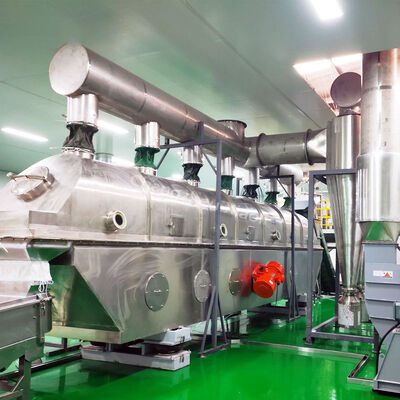 Secador vibrante de lecho fluidizado de eficacia alta con diseño ahorro de energía del 30-60%