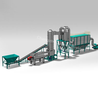Secador Flash Industrial Serie XSG Rotativo para Materiales de Alta Viscosidad