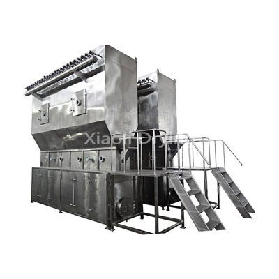 Secador de ebullición continuo/secador de lecho fluidizado en polvo para productos químicos