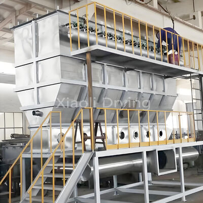 Secador de ebullición continuo/secador de lecho fluidizado en polvo para productos químicos