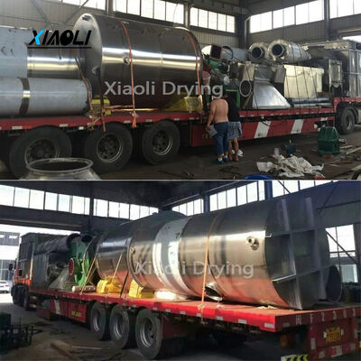 Secador de placas industrial serie PLG para fertilizantes y pesticidas químicos