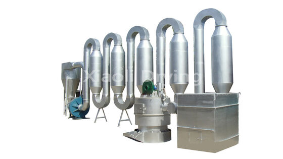 Secador instantáneo neumático de alta eficiencia serie QG FG para secado instantáneo de materiales sensibles al calor