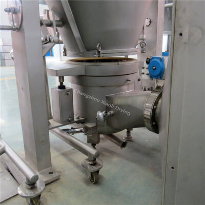 Equipo de secador de lecho de fluido continuo para granulados químicos farmacéuticos alimentarios