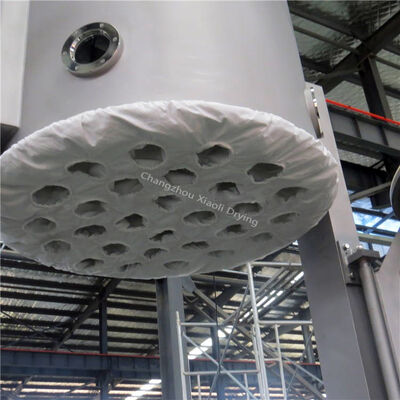 Secador de lecho fluidizado vertical de alta velocidad eficiente en la industria alimentaria