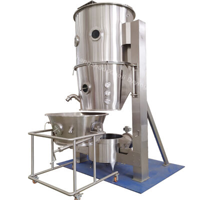 FG-120 Secador de lecho de fluido vertical Equipo de máquina para secado químico de granulados de hierbas en polvo