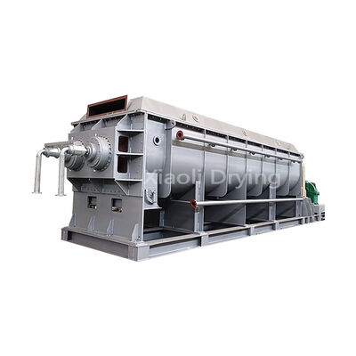 Ahorro de la energía horizontal del sistema del secador de paleta de la eficacia alta para el material mojado
