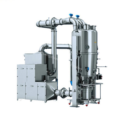 SUS304 Fluid Bed Granulator Industrial Drying Machine High Efficiency For Chemical Processing