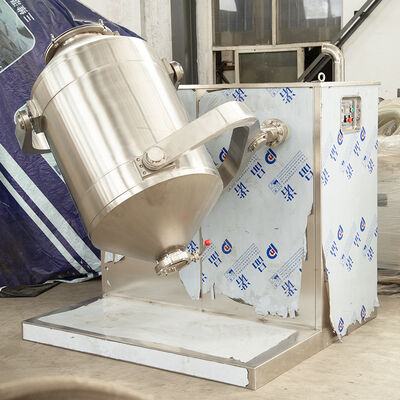 Mezclador Industrial Tridimensional que Garantiza una Mezcla Uniforme y una Consistencia Estable Lote a Lote