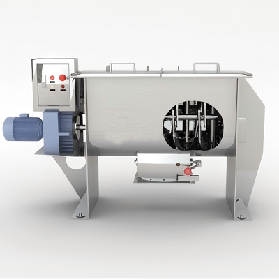 Mezcladora de cinta horizontal de lote pequeño de 300L, máquina mezcladora de polvo de 100-150 kg