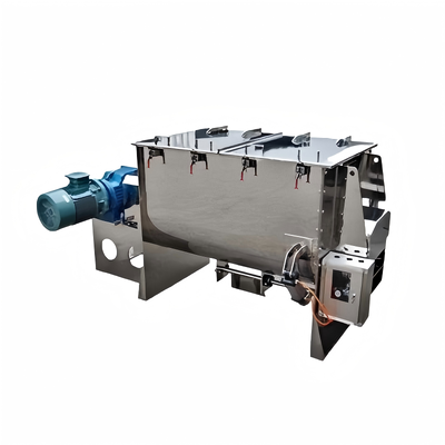 Detergent Powder Horizontal Ribbon Mixer 500L 200-300kg Batch Blender