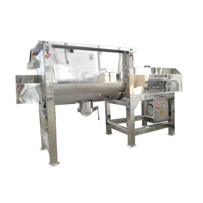 mezcladora del mezclador 3200kg del tornillo de la cinta espiral industrial horizontal de la cuchilla