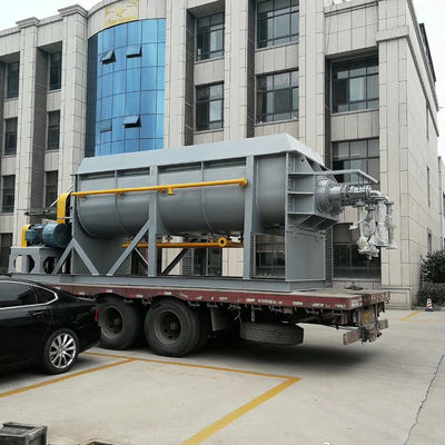 10rpm a la secadora hueco del barro del ahorro de la energía del secador de la paleta de 25rpm 4KW