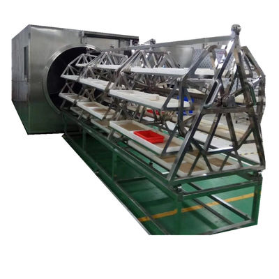 380V secadora de la baja temperatura del secador 48KW del vacío de la microonda del PLC HMI