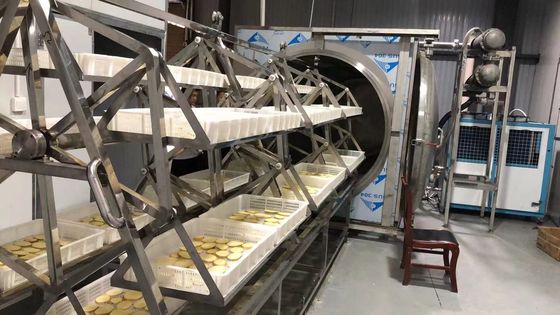 380V secadora de la baja temperatura del secador 48KW del vacío de la microonda del PLC HMI