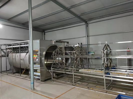 380V secadora de la baja temperatura del secador 48KW del vacío de la microonda del PLC HMI