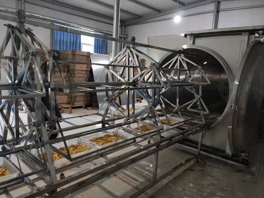 380V secadora de la baja temperatura del secador 48KW del vacío de la microonda del PLC HMI