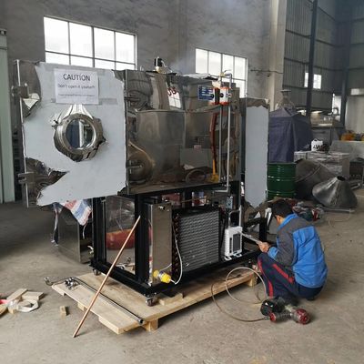 Máquina fría de aderezo del secador del café del brebaje de la máquina de la liofilización del vacío SS304