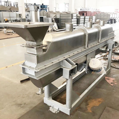 Migaja de pan de acero inoxidable que vibra el secador en lecho fluidificado en la industria alimentaria