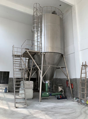 El arseniato del calcio por aspersión el secador centrífugo de acero del aire de carbono de la torre del secado