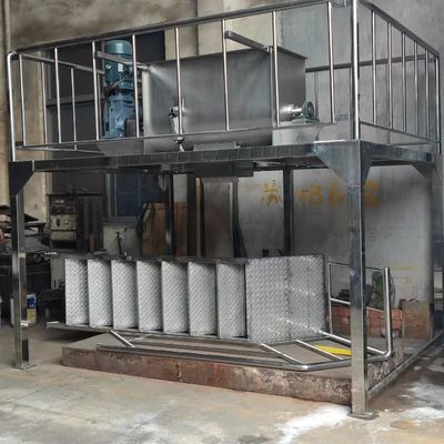 Licuadora helicoidal doble de la cinta del mezclador 304 horizontales secos de la cinta de los gránulos del polvo