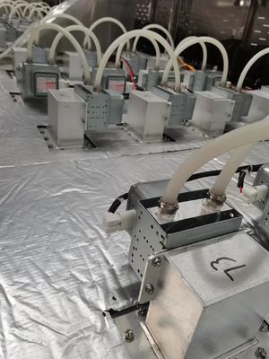 túnel Oven Industrial Drying Machine de la microonda del polvo de 48-60kg/H Kava